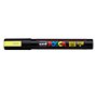 Rotulador uni posca pc-5m marcador de pintura punta conica 1,8-2,5 mm amarillo fluorescente