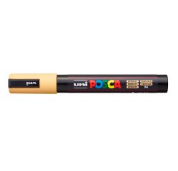 Rotulador uni posca pc-5m marcador de pintura punta conica 1,8-2,5 mm albaricoque