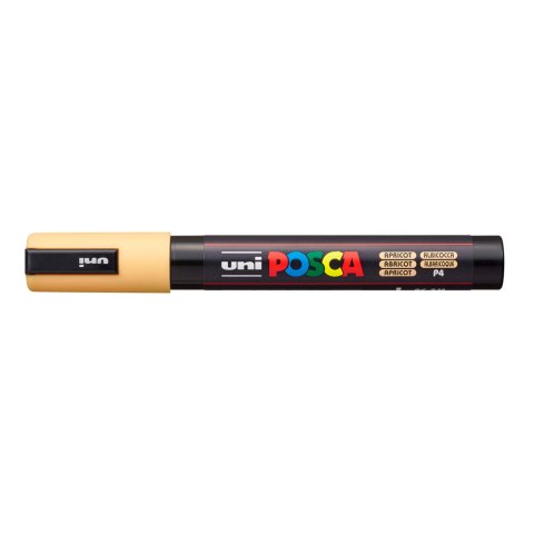 Rotulador uni posca pc-5m marcador de pintura punta conica 1,8-2,5 mm albaricoque