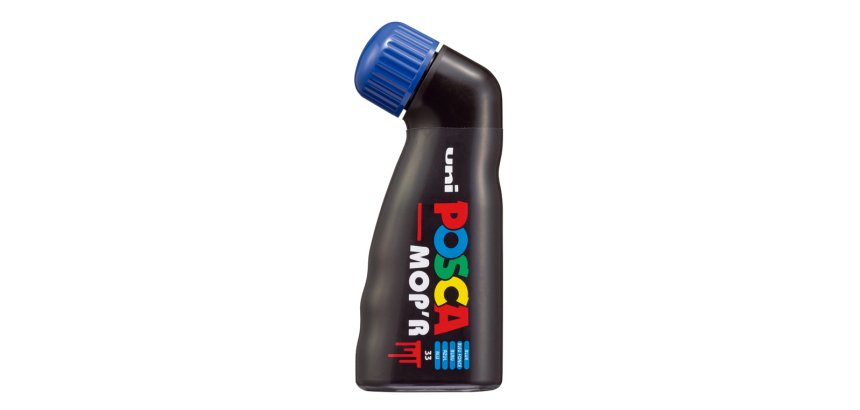 Rotulador uni posca mop r pcm-22 marcador de pintura redonda 3-19 mm azul