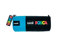 Estuche portatodo uni posca tela color azul 85x195 mm