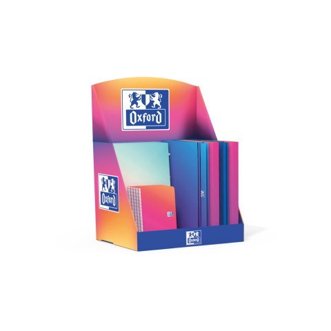 Expositor sobremesa oxford rts gradient ebook a4 / ebook a5 /ebinder a4 14 unidades surtidas