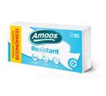 Servilleta amoos resistant 1 capa color blanco 30x30 cm paquete de 200 unidades