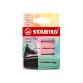 Rotulador stabilo boss fluorescente mini pastel estuche de 3 unidades colores surtidos