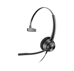 Auricular poly encore pro hw310 qd monaural tipo diadema con cable y microfono antiruido conexion usb