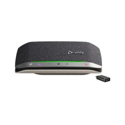 Altavoz poly sync 20 ms plus bluetooth con microfono sonido full duplex conexion usb-c