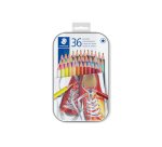 Lapices de colores staedtler caja metalica de 36 unidades colores surtidos