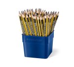 Lapices de grafito staedtler 119 triangular jumbo mina 2 mm hb bote de 72 unidades