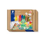 Set de dibujo staedtler noris junior mixto lapices de cera actividades infantiles 8 piezas
