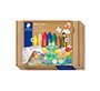 Set de dibujo staedtler noris junior mixto lapices de cera actividades infantiles 8 piezas