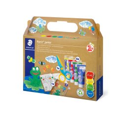 Set de dibujo staedtler noris junior mixto pintura dedos actividades infantiles 6 piezas