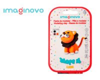 Pasta para modelar imaginovo de secado al aire set de colores surtidos con instrucciones leon