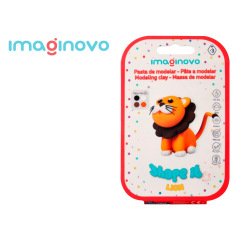 Pasta para modelar imaginovo de secado al aire set de colores surtidos con instrucciones leon