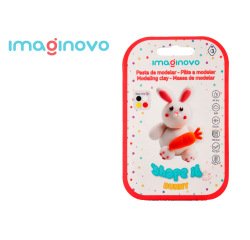 Pasta para modelar imaginovo de secado al aire set de colores surtidos con instrucciones conejito