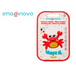 Pasta para modelar imaginovo de secado al aire set de colores surtidos con instrucciones cangrejo