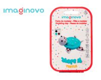 Pasta para modelar imaginovo de secado al aire set de colores surtidos con instrucciones tortuga