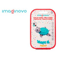 Pasta para modelar imaginovo de secado al aire set de colores surtidos con instrucciones tortuga