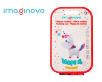 Pasta para modelar imaginovo de secado al aire set de colores surtidos con instrucciones unicornio