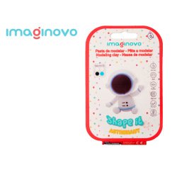 Pasta para modelar imaginovo de secado al aire set de colores surtidos con instrucciones astronauta