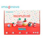 Pasta para modelar imaginovo de secado al aire set de 12 colores shape it dessert dream herramientas e instrucciones