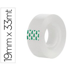 Cinta adhesiva greening transparente 33 mt x 19 mm
