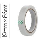 Cinta adhesiva greening transparente 66 m x 19 mm