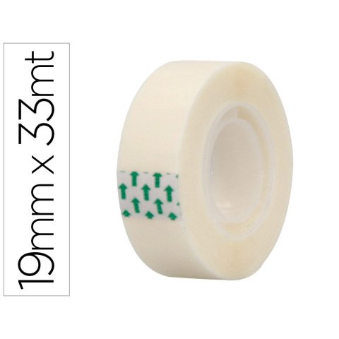 Cinta adhesiva greening invisible 33 m x 19 mm