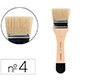 Brocha paletina plana Liderpapel ancho 48 mm de pelo de cerda