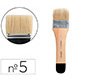 Brocha paletina plana liderpapel ancho 57 mm de pelo de cerda