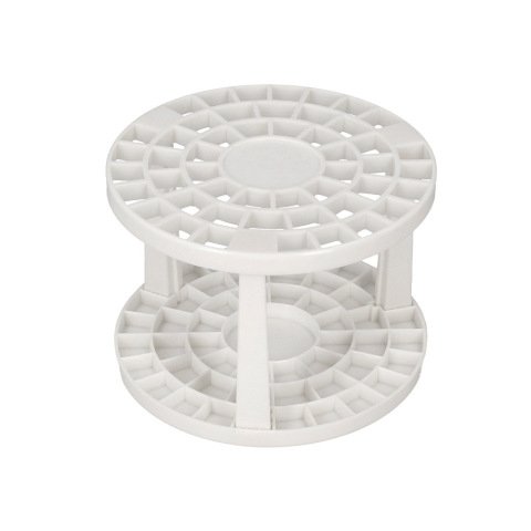 Soporte para pinceles liderpapel de plastico 46 agujeros 14,5x14,5x10 cm