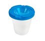 Vaso limpiapinceles liderpapel de plastico 8x8,5 cm