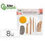 Instrumentos de modelar liderpapel pack 8 herramientas surtidas