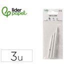 Difumino liderpapel bolsa de 3 unidades diametros surtidos 70 mm / 80 mm / 90 mm