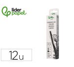 Carboncillo redondo para dibujo liderpapel caja de 12 unidades diametros surtidos