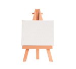 Mini lienzo con caballete liderpapel 6x8 cm gramaje 280g/m2