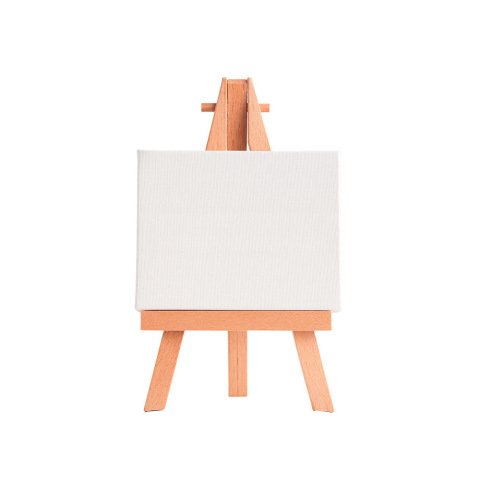 Mini lienzo con caballete liderpapel 6x8 cm gramaje 280g/m2