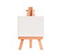 Mini lienzo con caballete liderpapel 6x8 cm gramaje 280g/m2