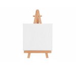 Mini lienzo con caballete liderpapel 8 x 10 cm gramaje 280g/m2