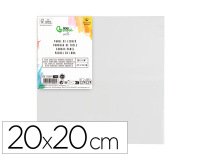 Panel de lienzo liderpapel 20x20 cm gramaje 280g/m2 certificado fsc