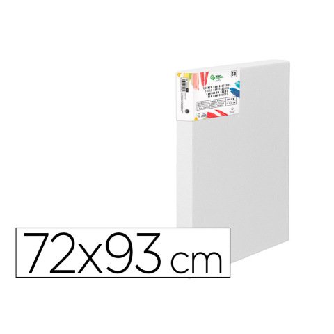 Bastidor 3d extragrueso liderpapel 30f grapado parte trasera algodon 100% 72x93 cm gramaje 380g/m2