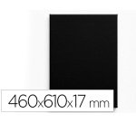 Bastidor negro liderpapel 12p lienzo grapado parte trasera 100% algodón 46 x 61 cm