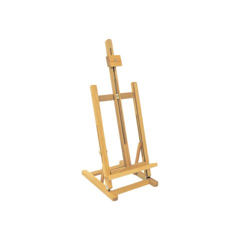 Caballete pintor de sobremesa liderpapel madera de pino barnizado 80 x 27,5 x 30 cm