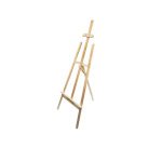 Caballete de pie pintor liderpapel madera de pino barnizado 58,5 x 175 x 75 cm