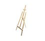 Caballete de pie pintor liderpapel madera de pino barnizado 58,5 x 175 x 75 cm