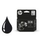 Ink jet hp 308 negro envy 6110/6120/6130/6520/6530 160 paginas