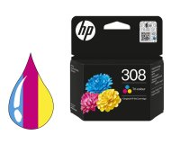 Ink jet hp 308 color envy 6110/6120/6130/6520/6530 120 paginas