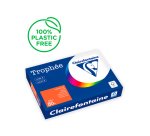 Papel color trophee a4 80gr naranja intenso paquete de 500 hojas