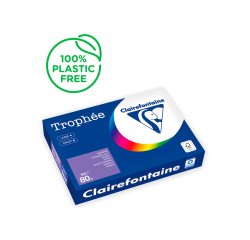 Papel color trophee a4 80gr rosa violeta intenso paquete de 500 hojas