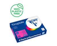 Papel color trophee din a4 80 gr rosa neon paquete de 500hojas