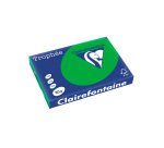 Papel color trophee a3 80gr verde intenso paquete de 500 hojas